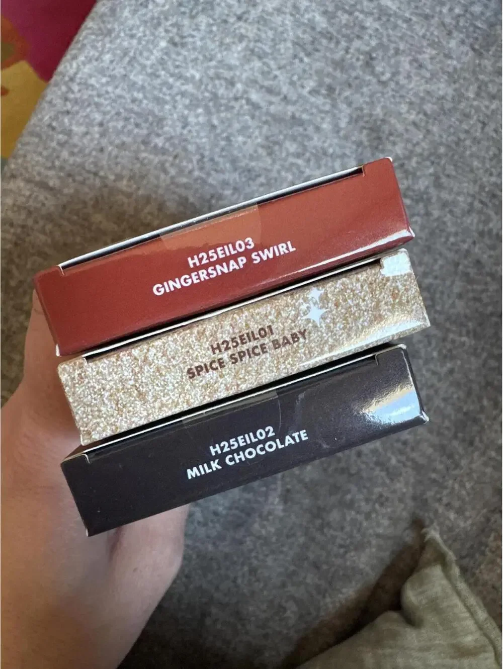 NYX Epic Ink Liner Glitz Holiday Set Milk Chocolate Gingersnap Spice